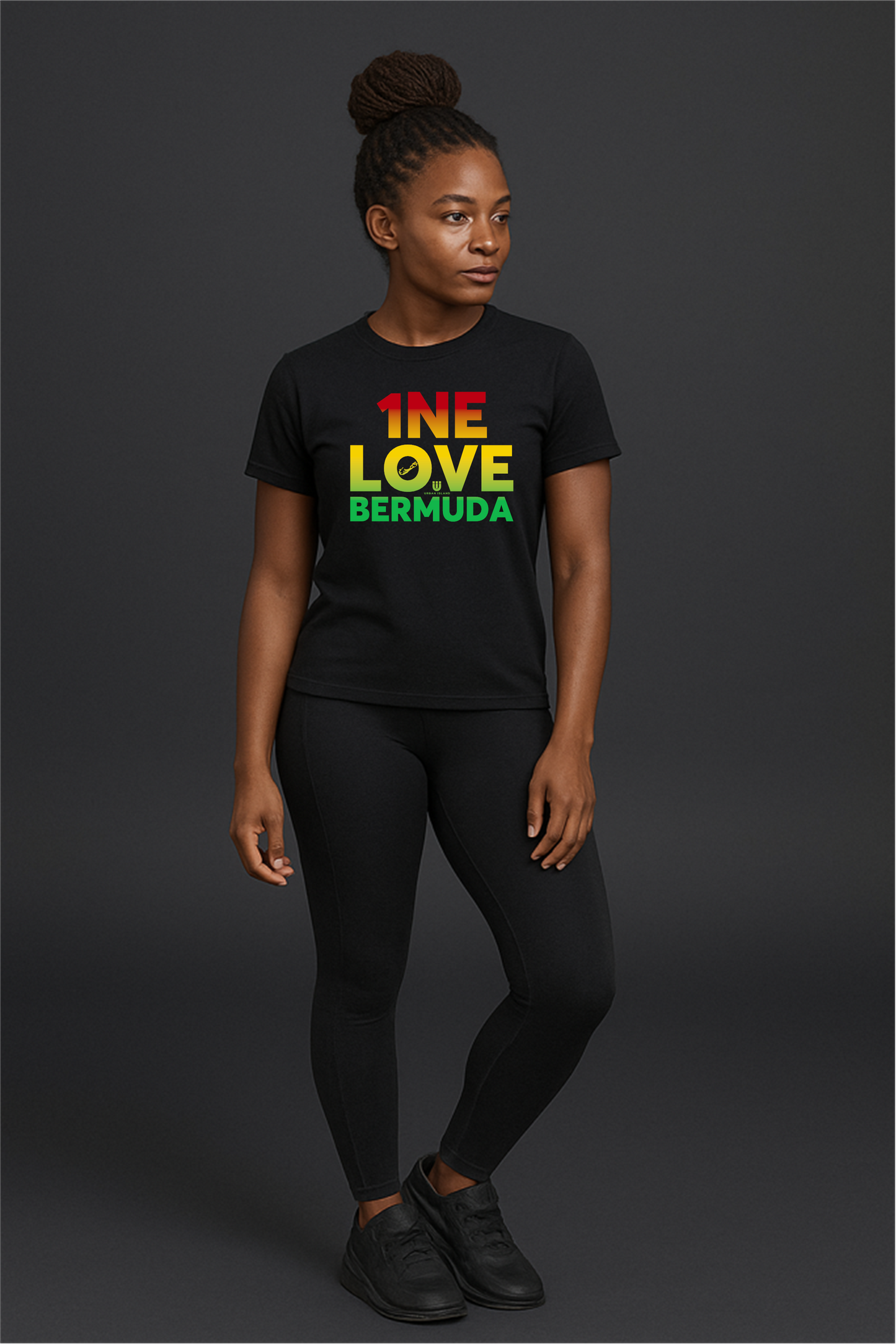 1NE LOVE BERMUDA UNISEX TEE
