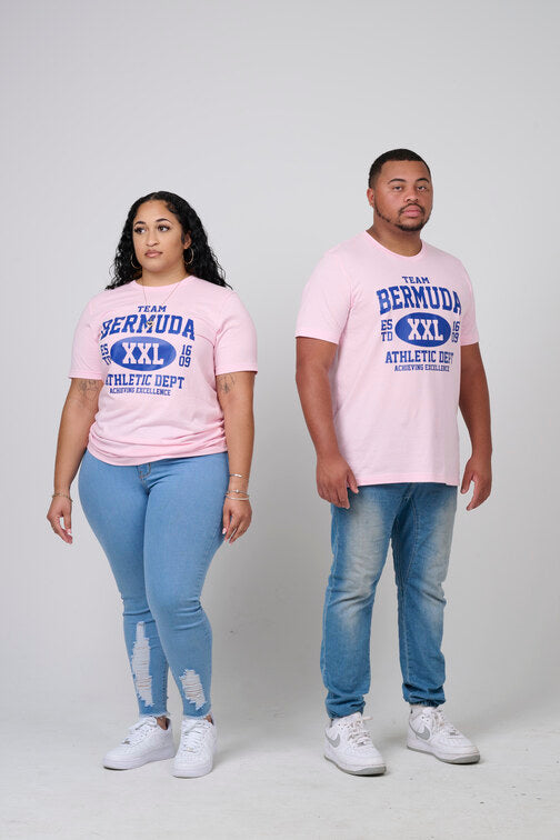Pink Team Bermuda Unisex T-shirt
