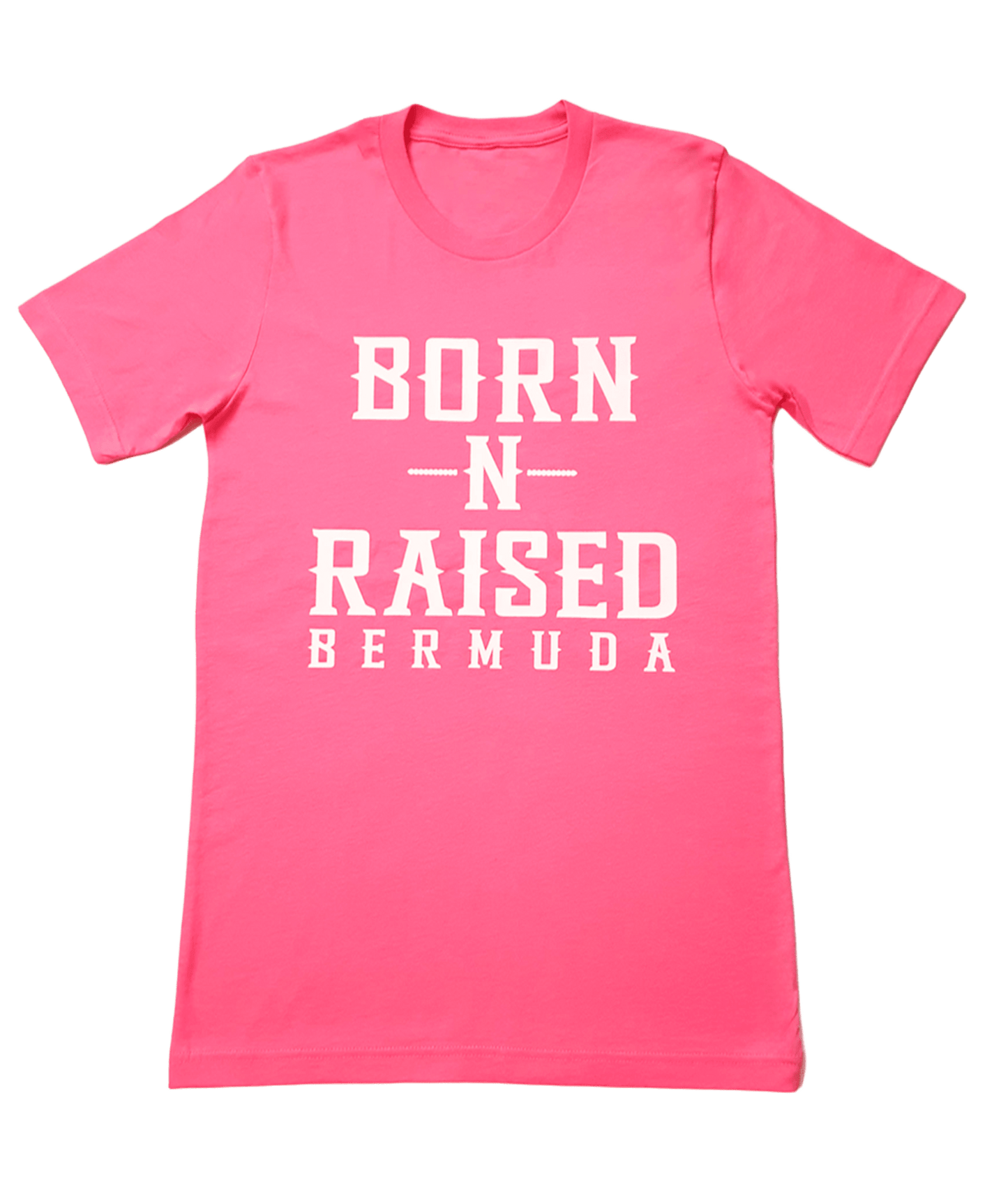 Hot Pink Born-N-Raised Bermuda T-shirt