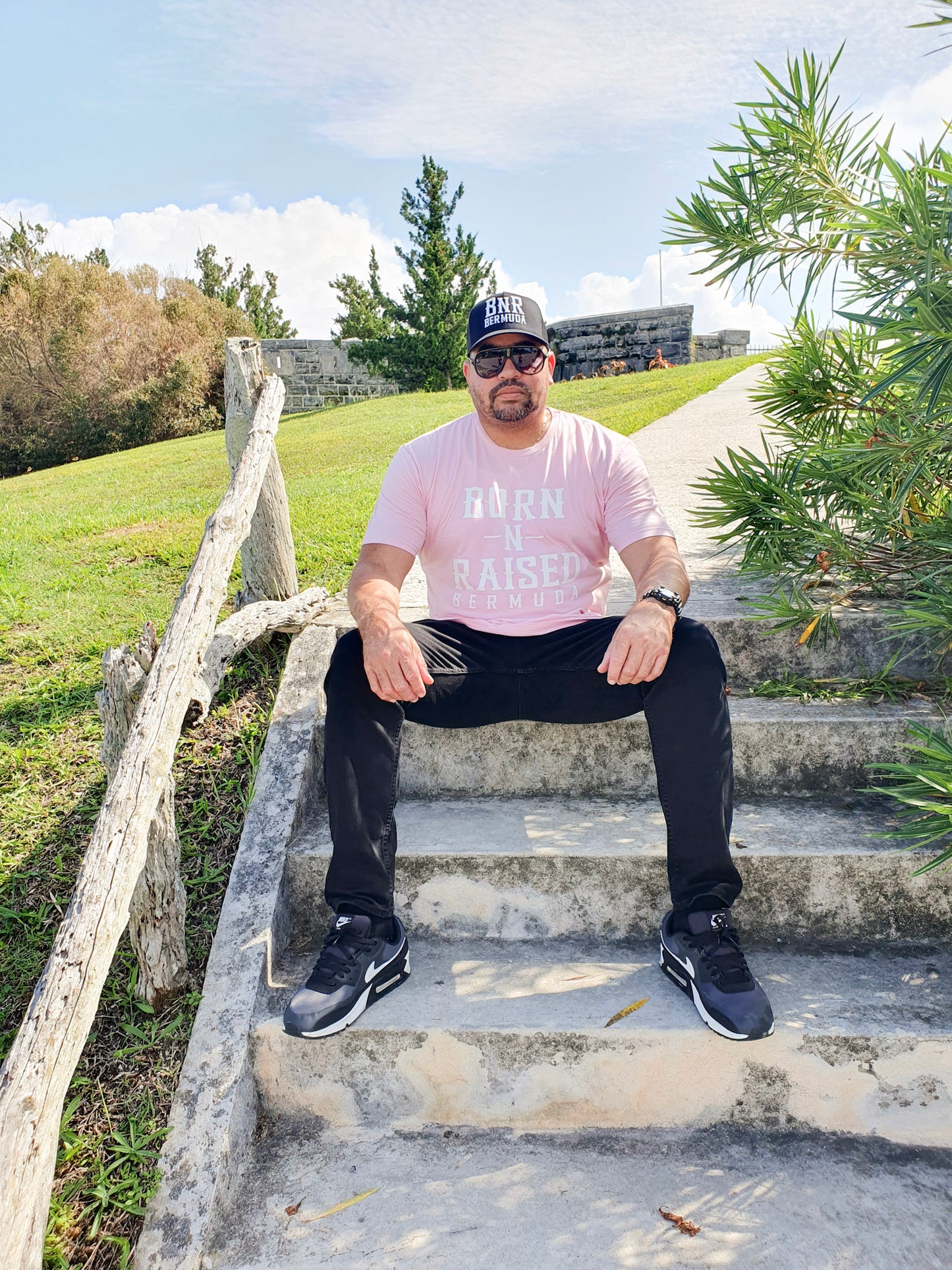 Born-N-Raised Bermuda Pastel Unisex Tee