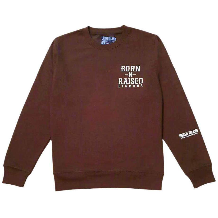 Earth-Tone Born-N-Raised Bermuda Unisex Sweatshirt