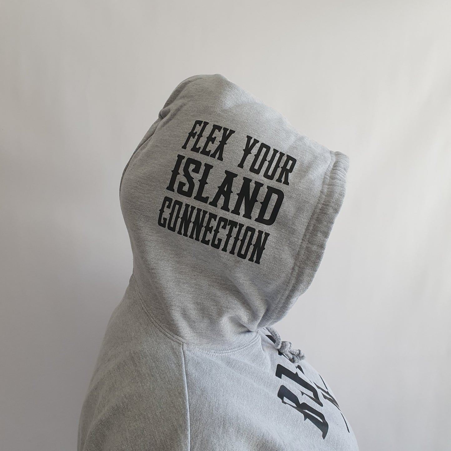 Grey Born-N-Raised Bermuda Hoodie
