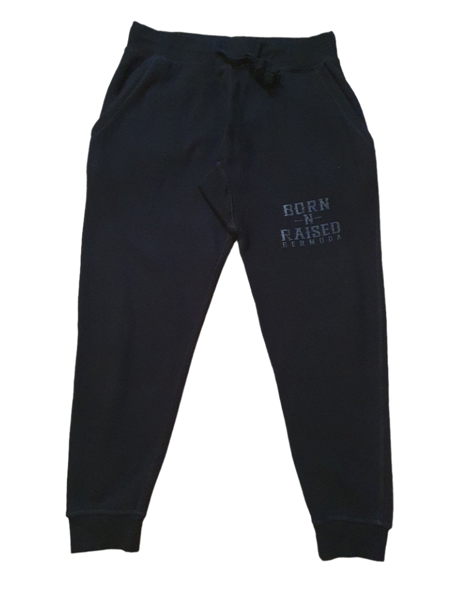 Black on Black Born-N-Raised Bermuda Unisex Hoodie