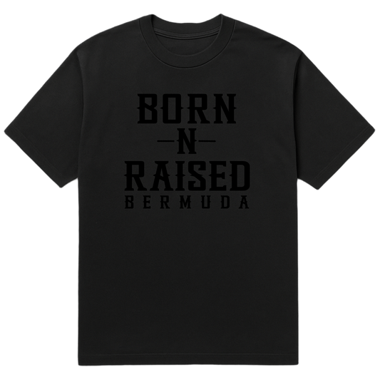 Black on Black Born-N-Raised Bermuda Unisex Tee