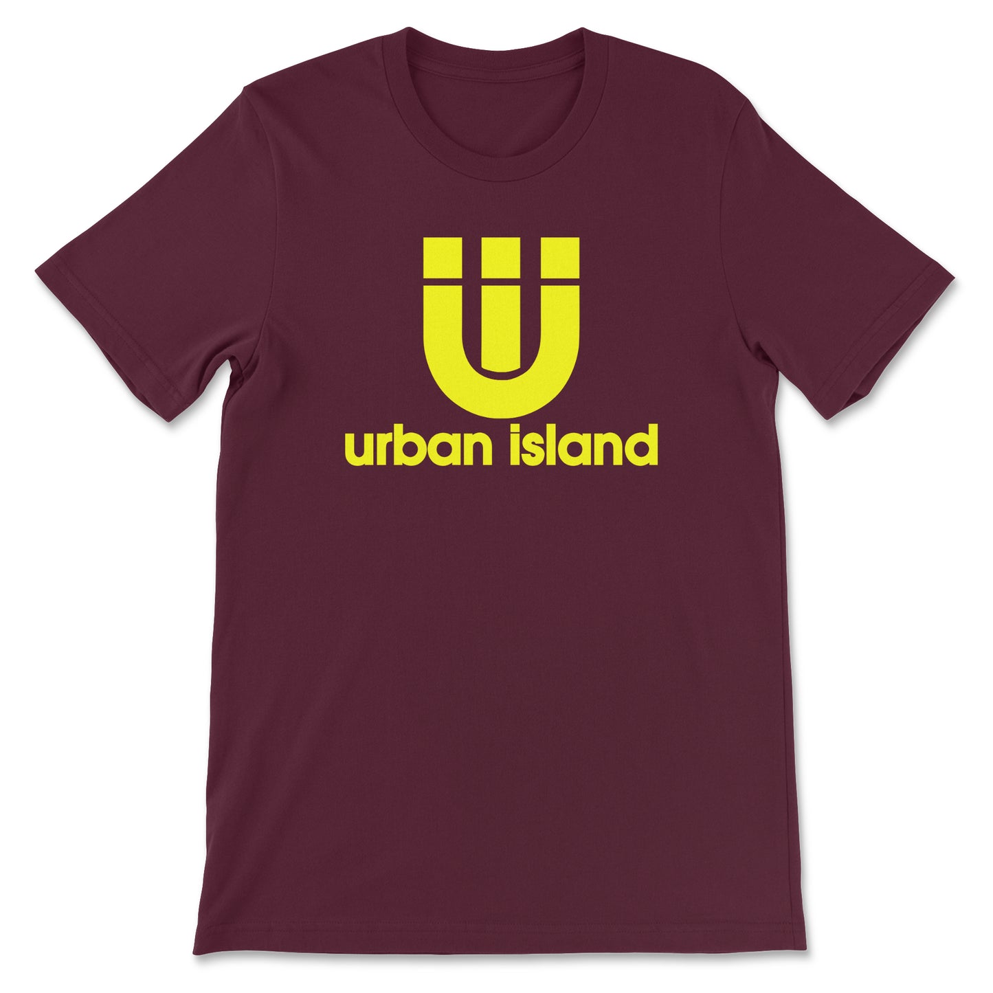 UNISEX T-SHIRT w NEON YELLOW ORIGINAL LOGO