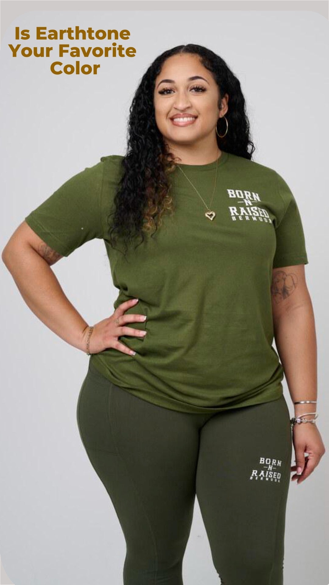Earth Tones Born-N-Raised Bermuda Unisex Tee
