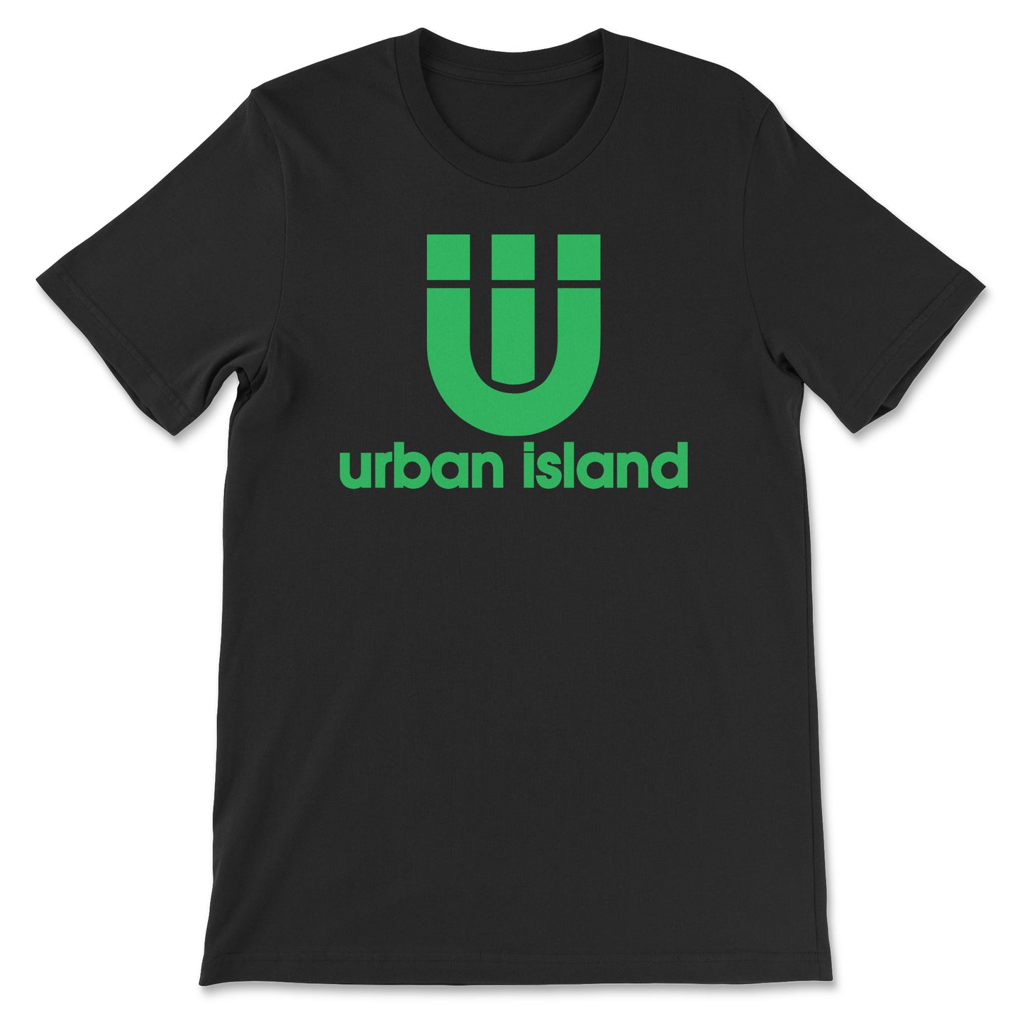 UNISEX T-SHIRT w GREEN ORIGINAL LOGO