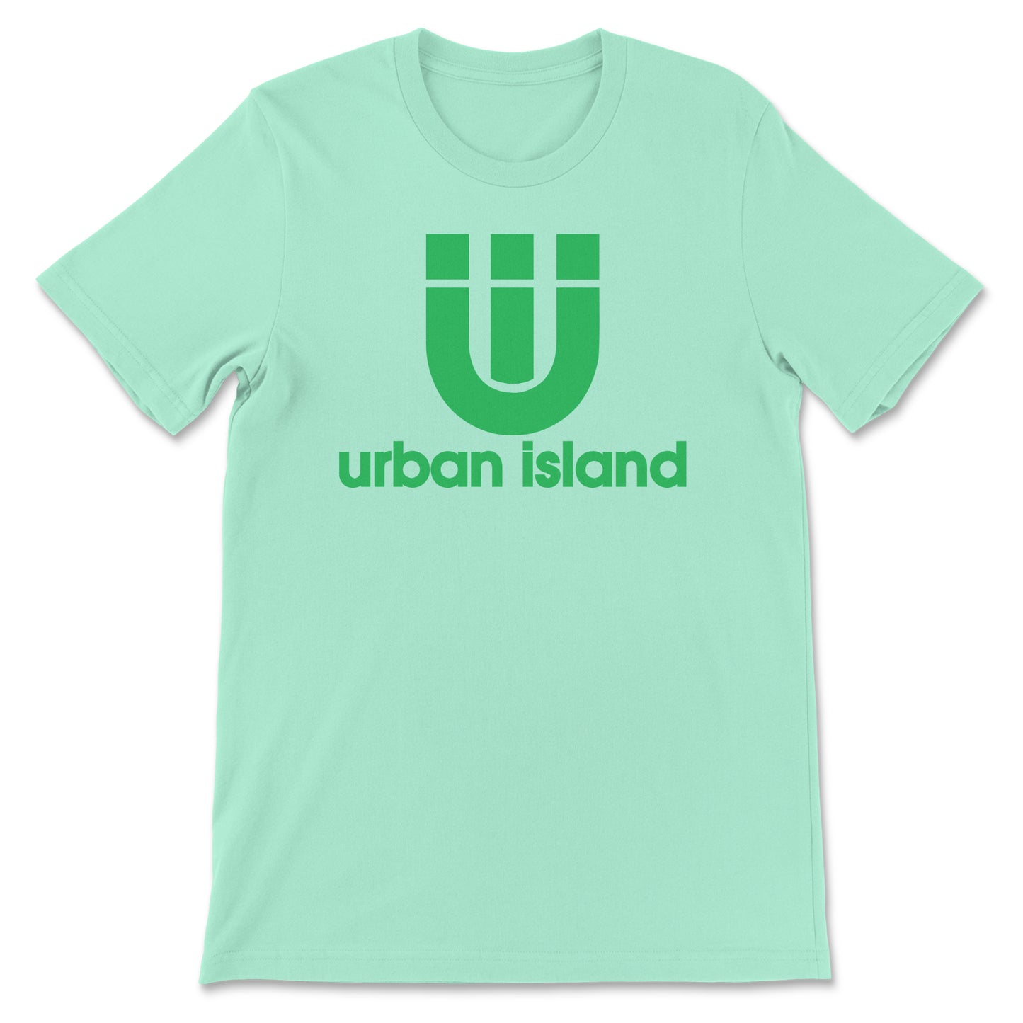UNISEX T-SHIRT w GREEN ORIGINAL LOGO