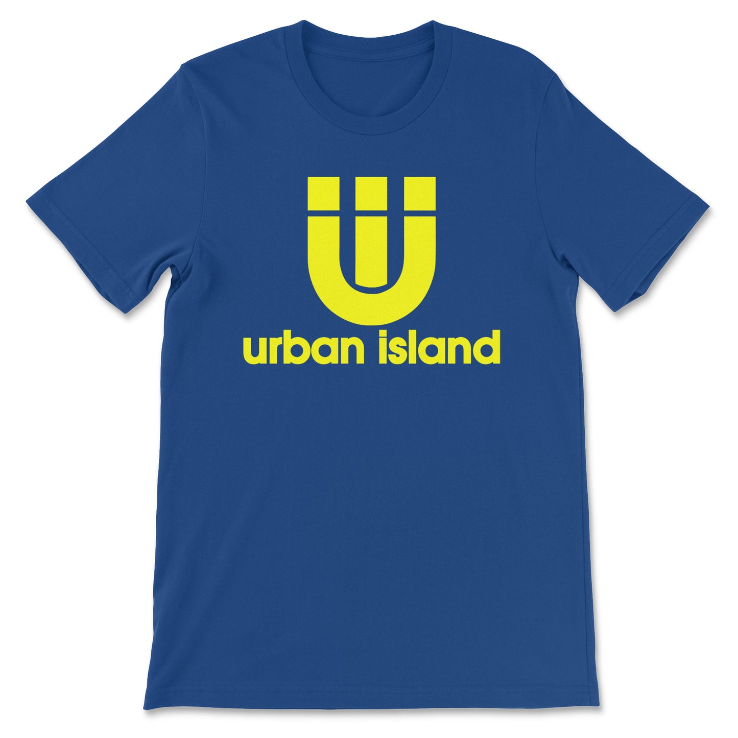 UNISEX T-SHIRT w NEON YELLOW ORIGINAL LOGO