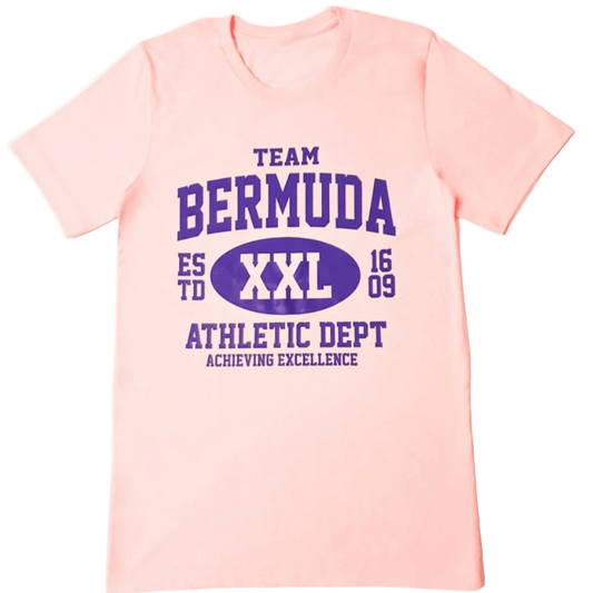 Pink Team Bermuda Unisex Tee