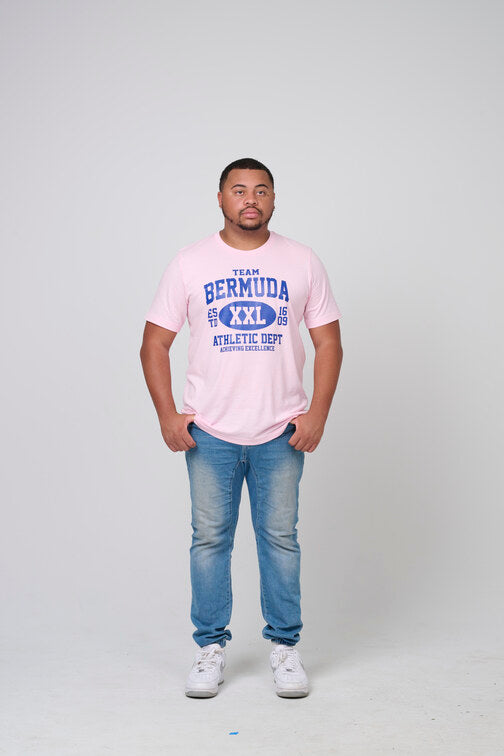 Pink Team Bermuda Unisex T-shirt