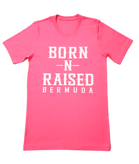 Hot Pink Born-N-Raised Bermuda T-shirt