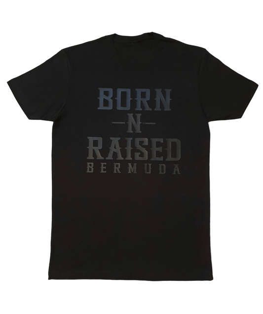 Black on Black Born-N-Raised Bermuda Unisex T-shirt