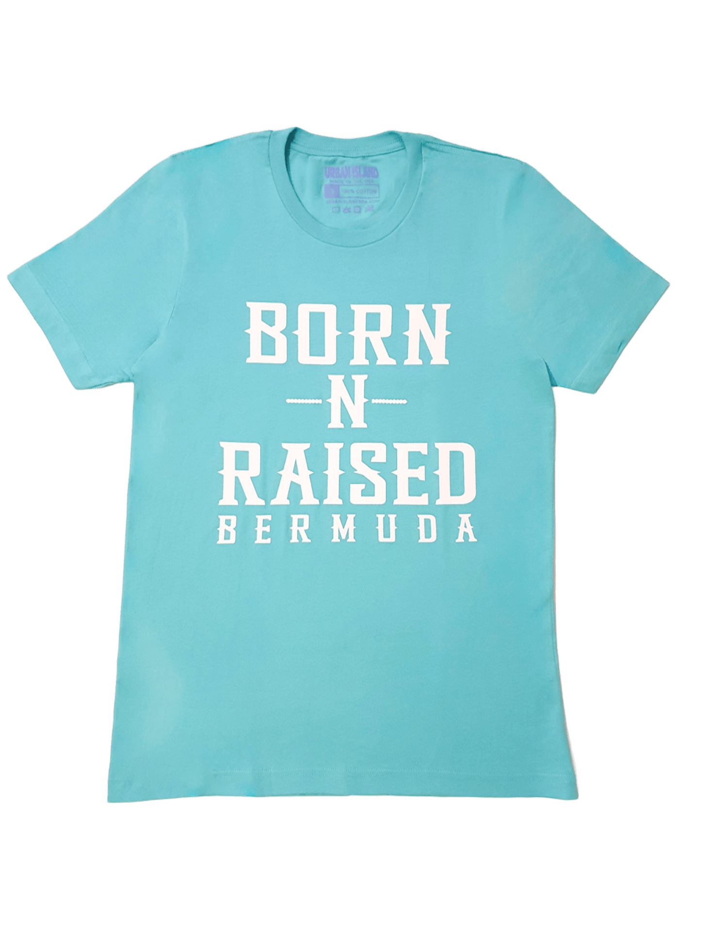 Pompano Blue Born-N-Raised Bermuda Unisex T-shirt