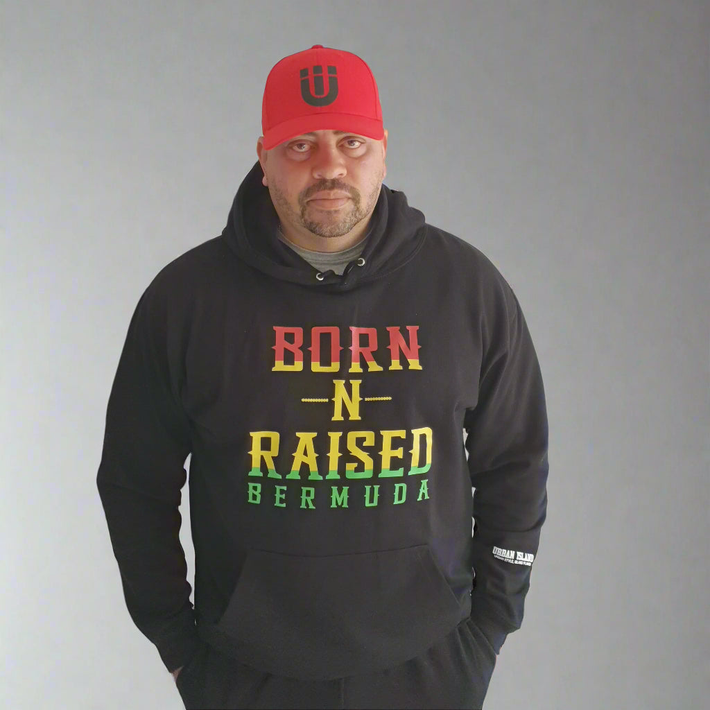 Reggae Born-N-Raised Bermuda Hoodie