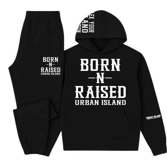 Born-N-Raised Bermuda Unisex Sweatsuit