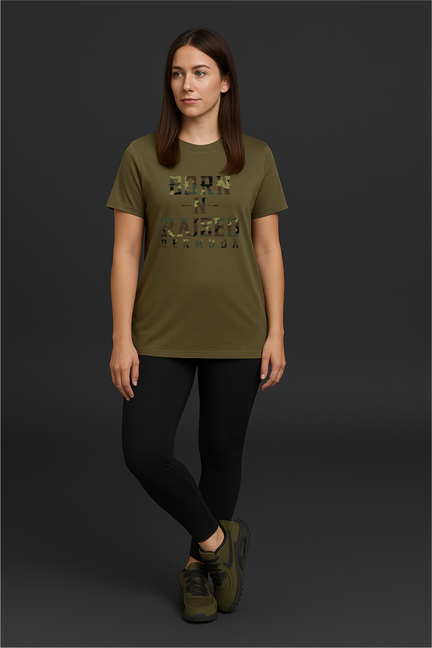 Born-N-Raised Bermuda Camo Unisex Tee