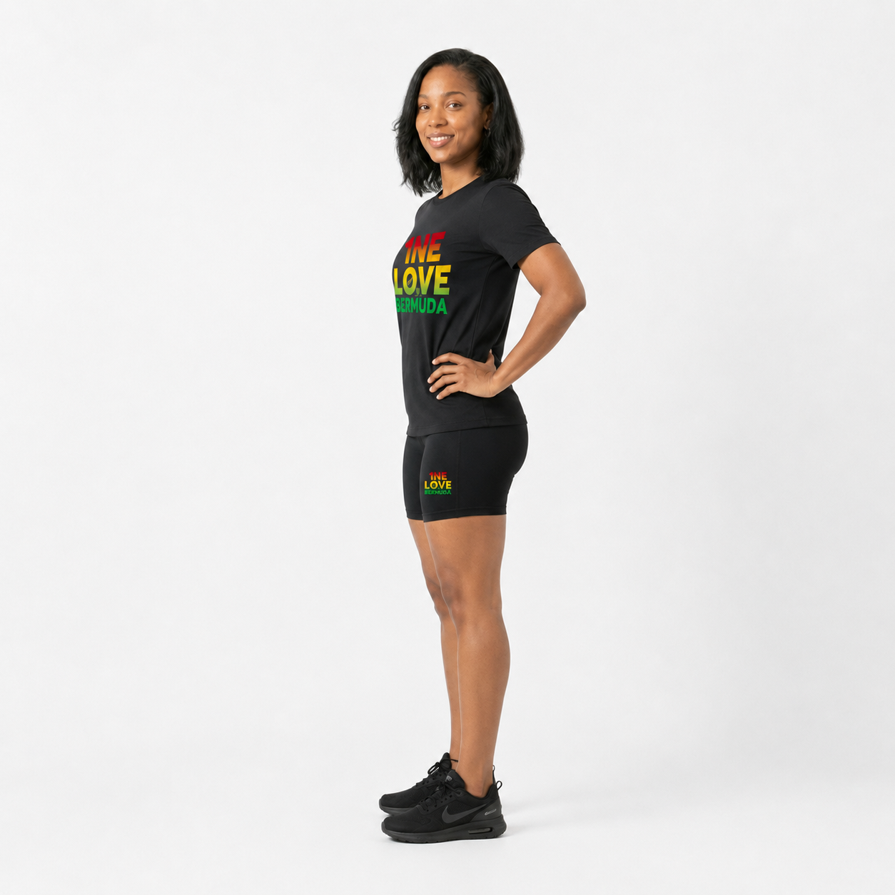 INE LOVE BERMUDA Yoga Shorts