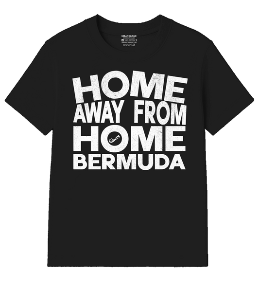 HOME AWAY FROM HOME,  BERMUDA Unisex T-shirt