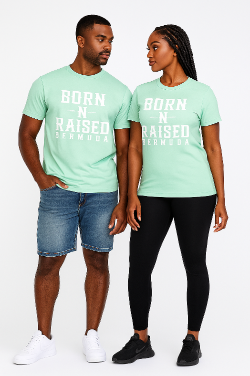 Born-N-Raised Bermuda Pastel Unisex T-shirt