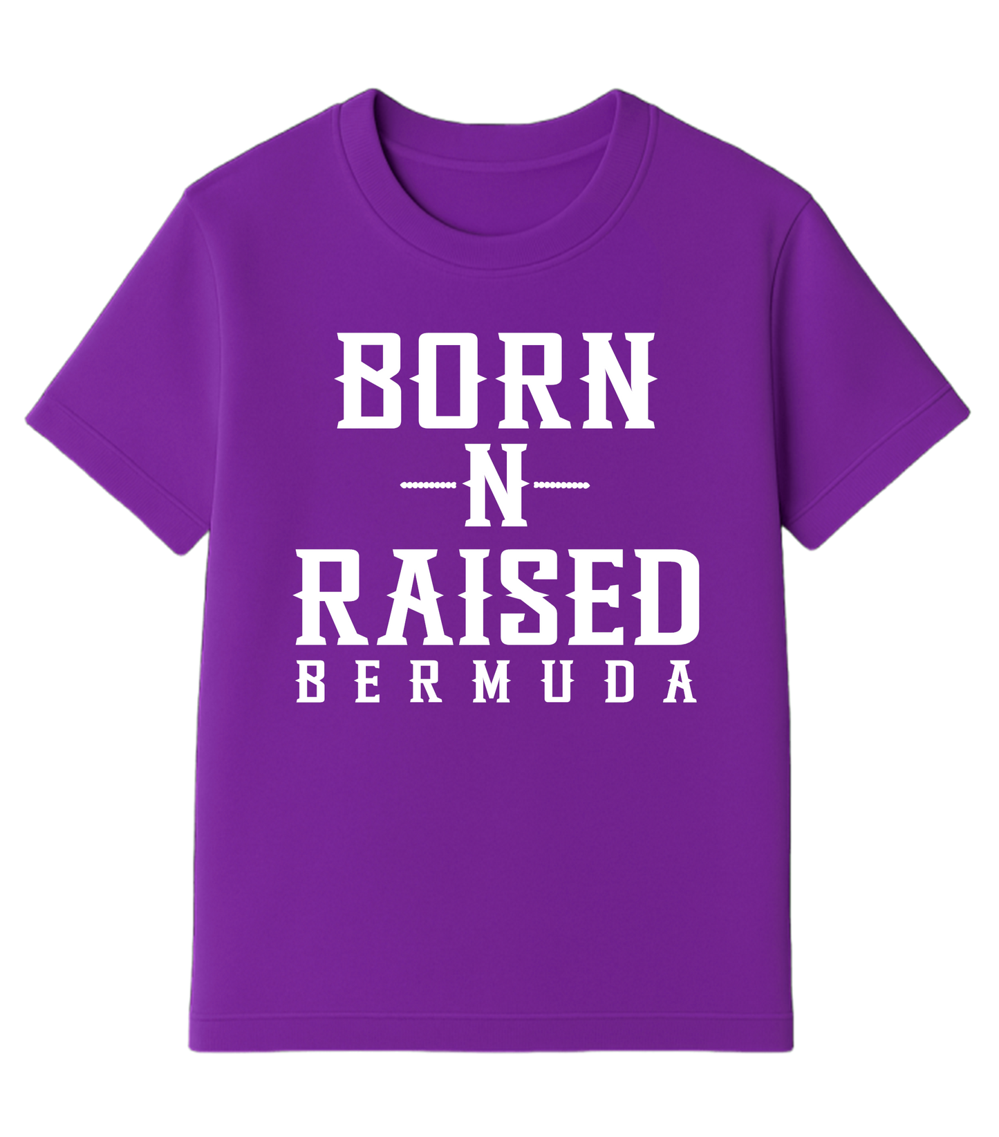 Born-n-Raised Bermuda Unisex Short Sleeve Tee