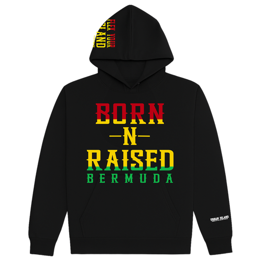 Reggae Born-N-Raised Bermuda Hoodie