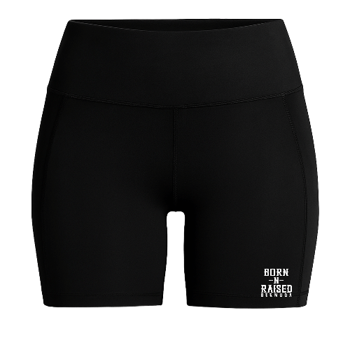 Born-N-Raised Bermuda Yoga Shorts