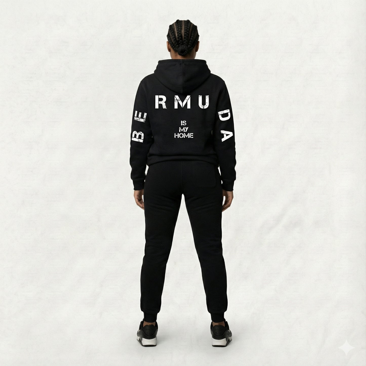 Bermuda Is My Home Premium Unisex Hoodie Jogger Set