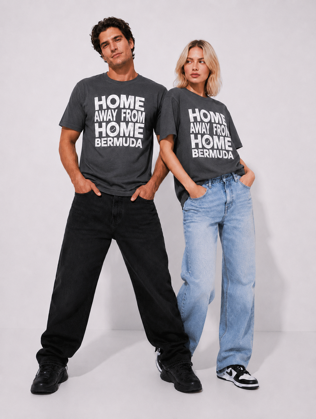 HOME AWAY FROM HOME,  BERMUDA Unisex T-shirt
