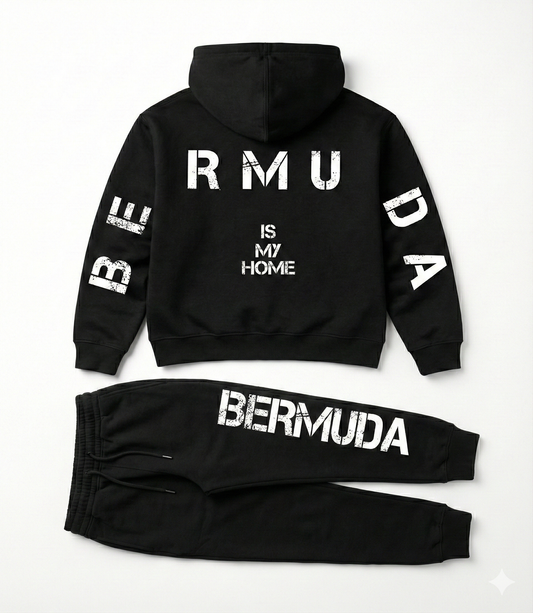Bermuda Is My Home Premium Unisex Hoodie Jogger Set