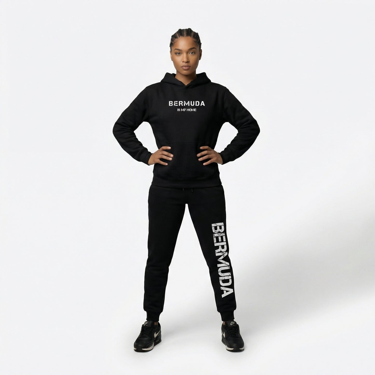 Bermuda Is My Home Premium Unisex Hoodie Jogger Set