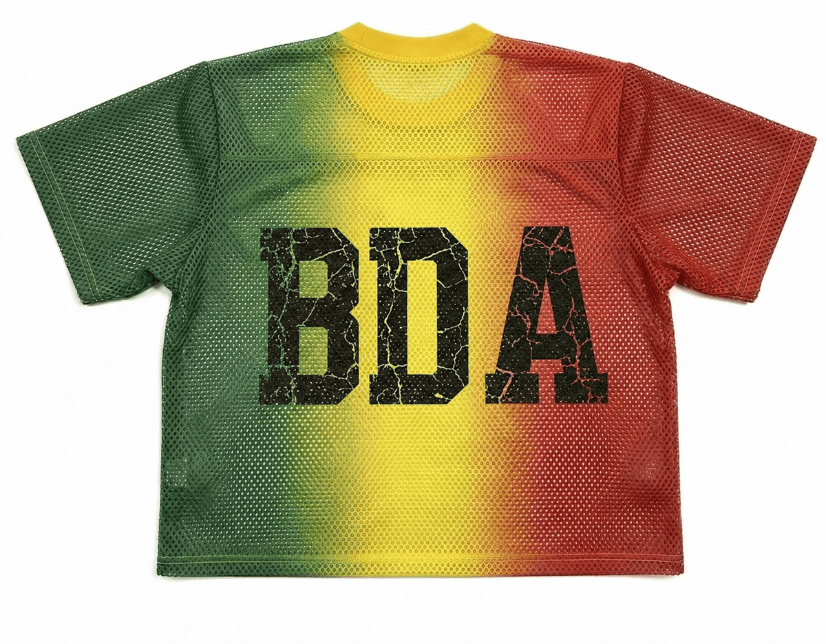 1NE LOVE BERMUDA MESH V-NECK SHIRT