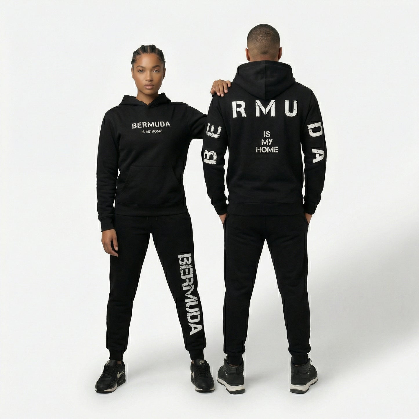 Bermuda Is My Home Premium Unisex Hoodie Jogger Set